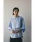 ワイドカフレイヤーブラウス