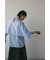 ワイドカフレイヤーブラウス
