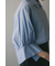 ワイドカフレイヤーブラウス
