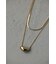 ダブルラインモチーフネックレス