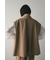 リネンミックスルーズベスト