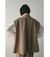 リネンミックスルーズベスト