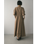 リネンミックスシャツワンピース