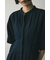 リネンミックスシャツワンピース