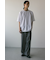 リブハーフスリーブT