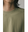 リブハーフスリーブT