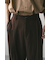 リネンミックスタックパンツ