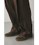 リネンミックスタックパンツ