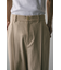リネンミックスタックパンツ