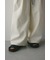 ローウエストベルトワイドパンツ