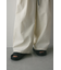 ローウエストベルトワイドパンツ