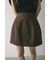 コクーンミニスカートパンツ