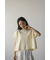 ネックシアーニットトップ