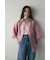 コクーンスリーブシアーシャツ