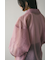 コクーンスリーブシアーシャツ