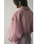 コクーンスリーブシアーシャツ