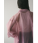 コクーンスリーブシアーシャツ