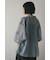 コクーンスリーブシアーシャツ