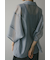 コクーンスリーブシアーシャツ