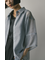コクーンスリーブシアーシャツ