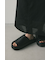 インソールフラットサンダル