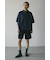 テントスリーブルーズシャツ