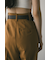 ベーシックツータックパンツ