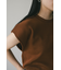 ショルダータックショートニット