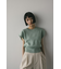 ショルダータックショートニット
