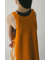 サイドリボンミックスニットタンク