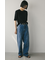 バックスリットニット