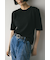 バックスリットニット