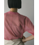 ウォッシャブルリネンニットT