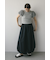 フリンジスリーブニットトップ