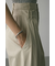 ウエストレイヤーワイドチノパンツ