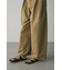 ウエストレイヤーワイドチノパンツ