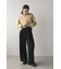 ウエストデザインサイドラップパンツ
