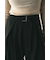 ウエストデザインサイドラップパンツ