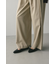 ウエストデザインサイドラップパンツ