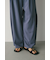ウエストデザインサイドラップパンツ