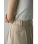 ワッシャーツータックパンツ