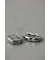ウェーブラインフープピアス