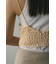 ハンドメイドニットビスチェ