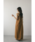 バイカラーチュールレイヤーワンピース
