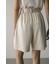 サテンハーフパンツ
