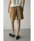 サテンハーフパンツ