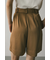 サテンハーフパンツ