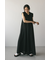 ビッグカラーフレアワンピース