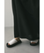 ビッグカラーフレアワンピース