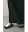 ビッグカラーフレアワンピース